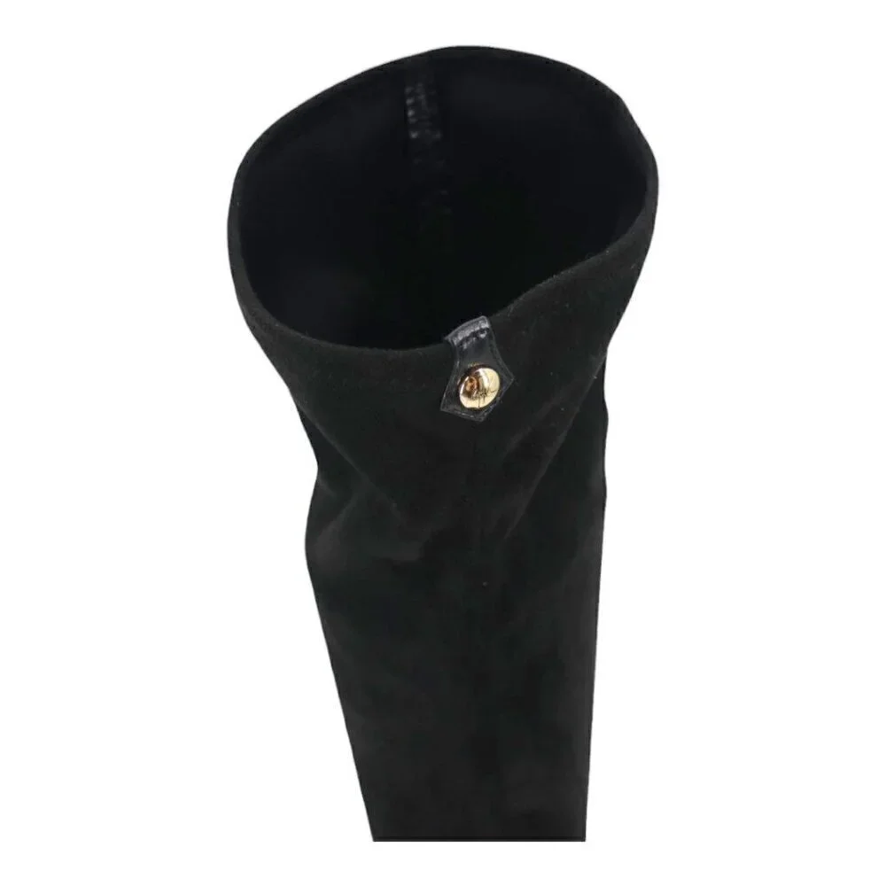 Giuseppe Zanotti Over the Knee Suede Boots